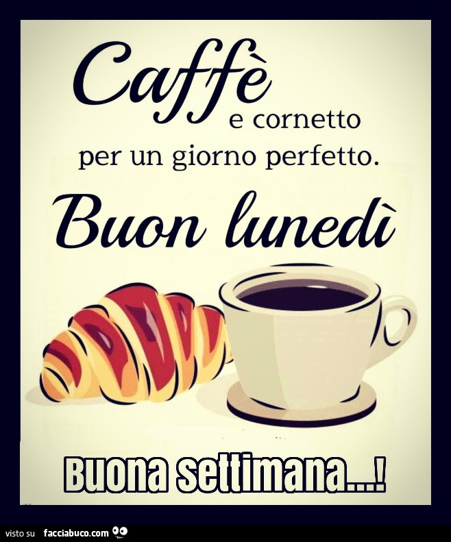 Buona settimana