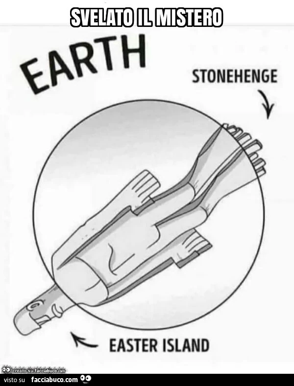 Svelato il mistero stonehenge easter island