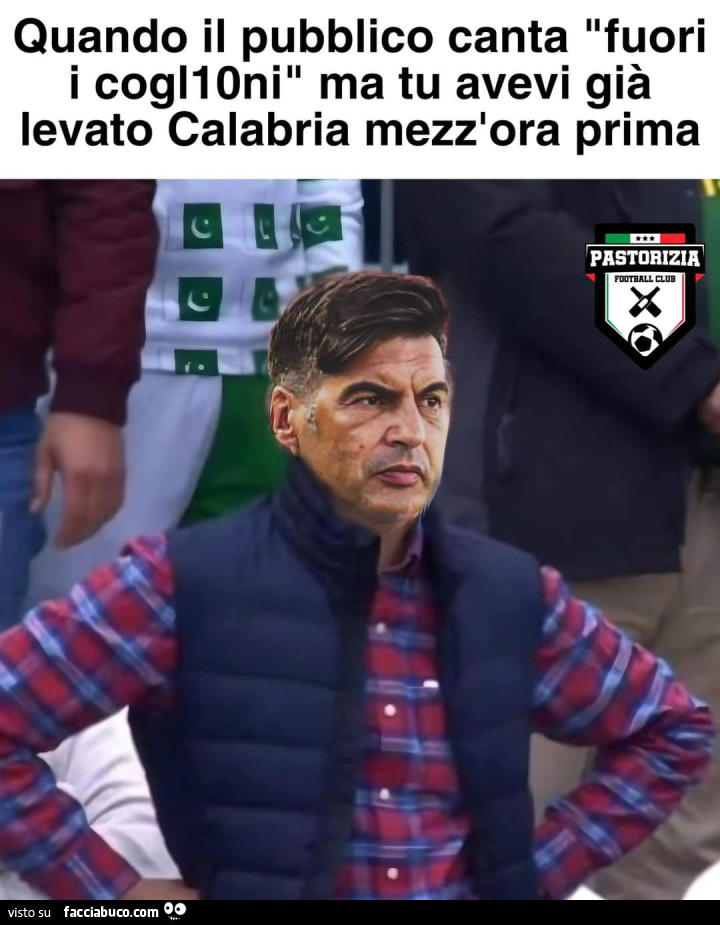 Calabria è un coglione🤣