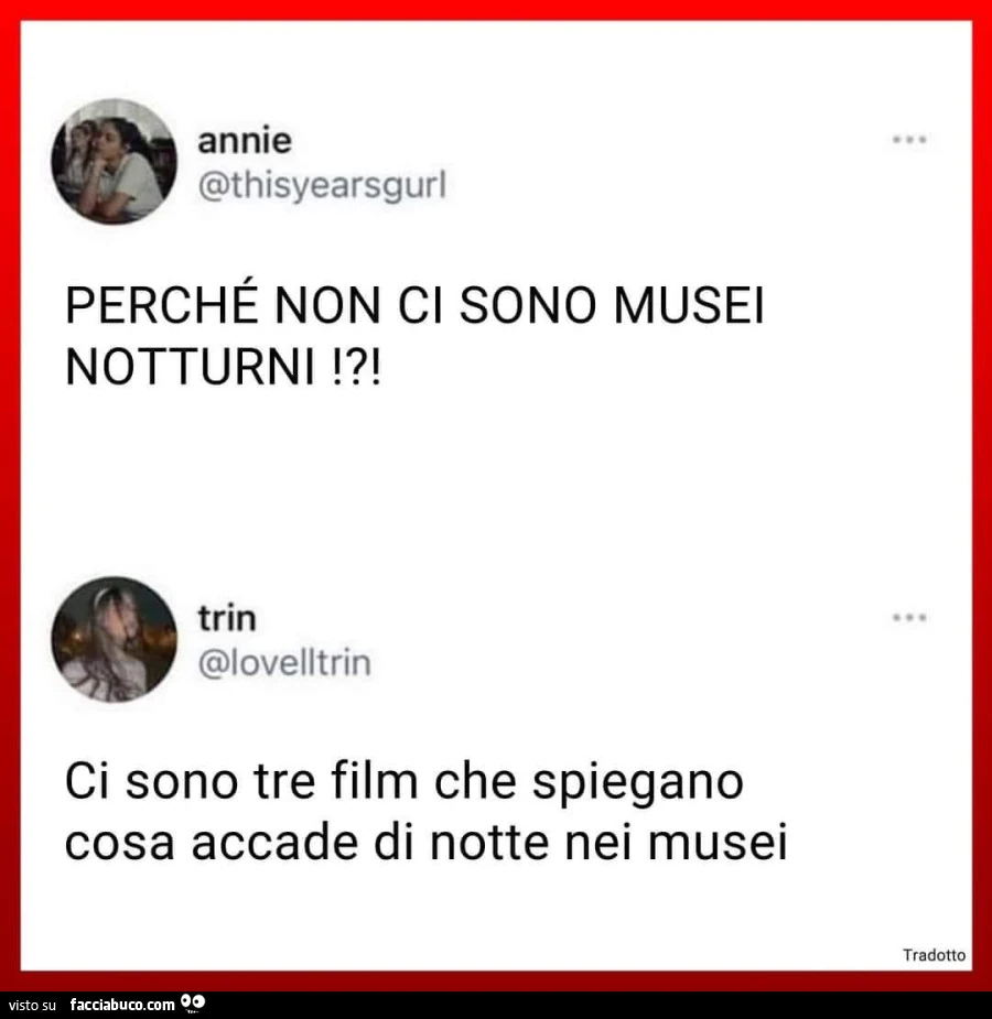 Perché non ci sono musei notturni? Ci sono tre film che spiegano cosa accade di notte nei musei