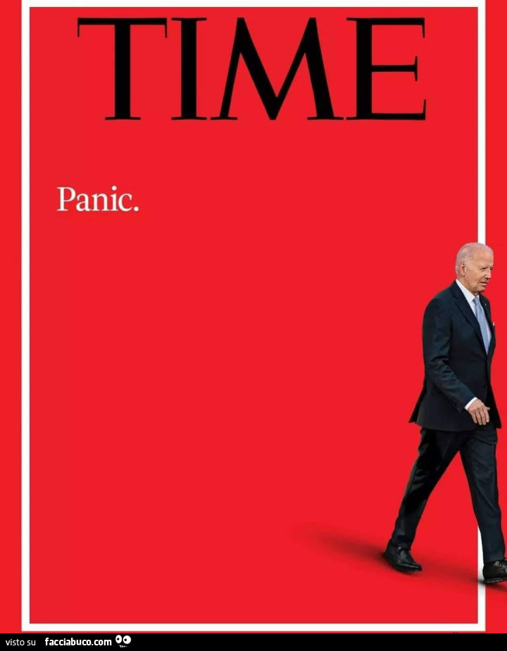 Time. Panic. Biden