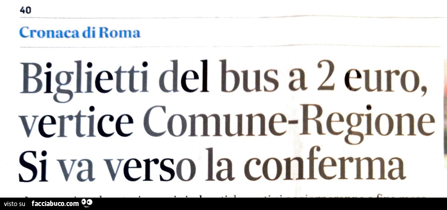 Roma biglietti del bus a 2 euro, vertice comune-regione si va verso la conferma