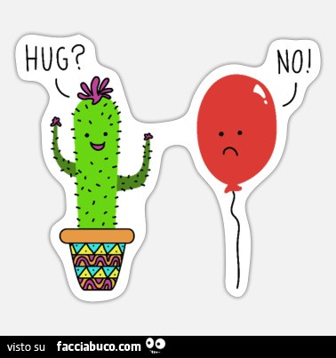 Hug? No