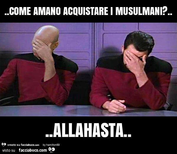 Come amano acquistare i musulmani? &hellip; allahasta