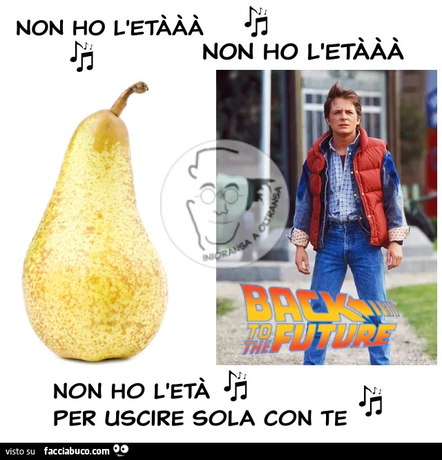 Non ho l'etร non ho l'etร