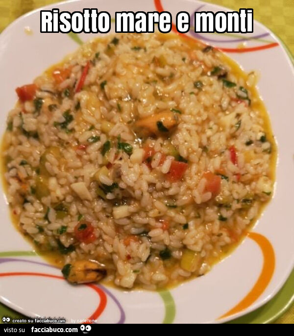 Risotto mare e monti