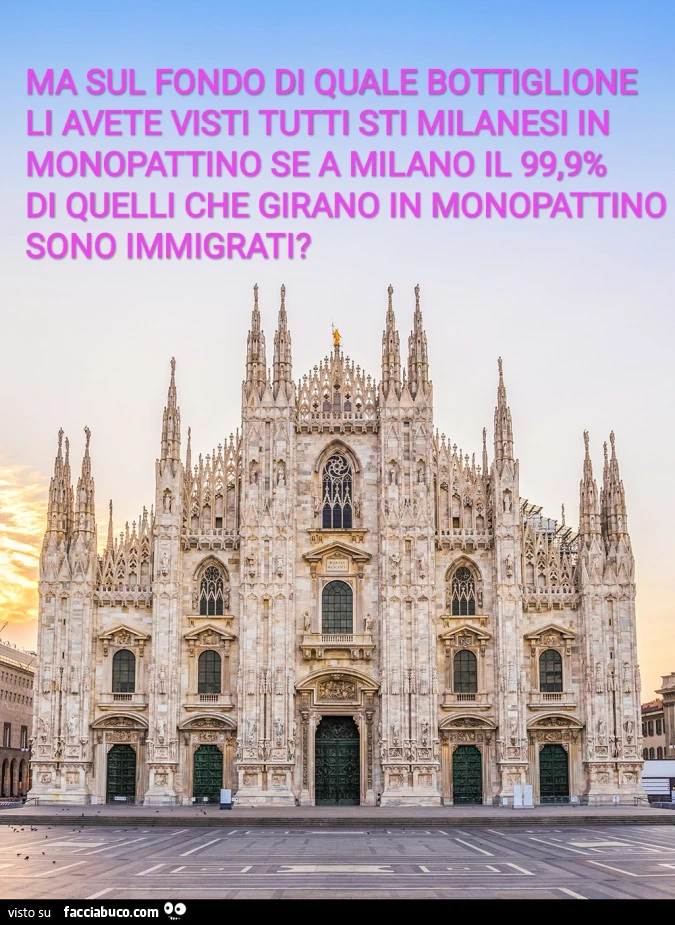 MILANESI in monopattino