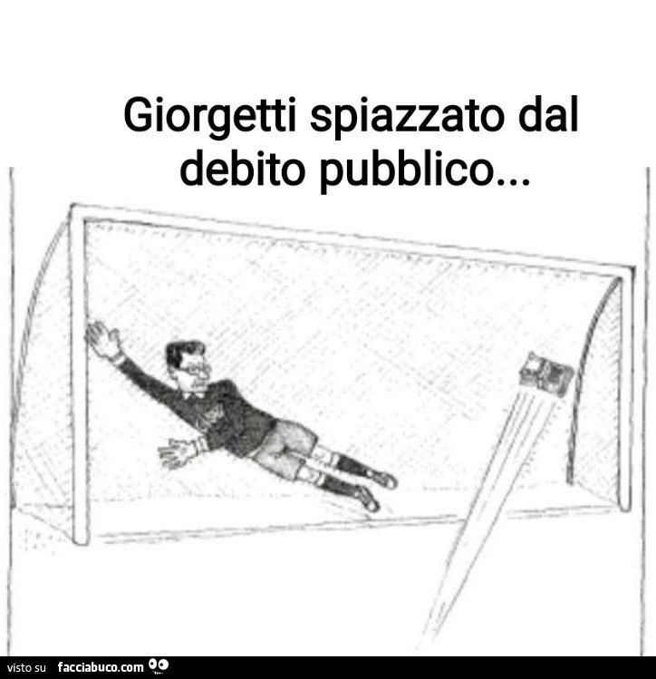 Giorgetti spiazzato dal debito pubblico