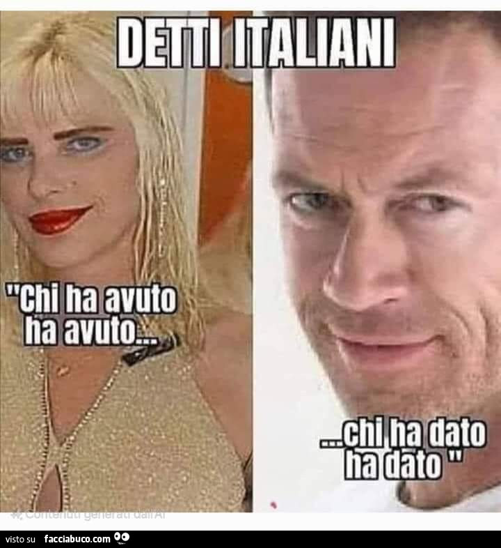 Detti italiani