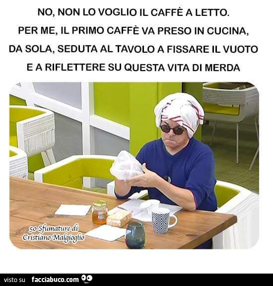 Caffè a letto