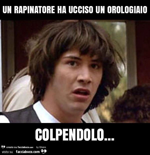 Un rapinatore ha ucciso un orologiaio colpendolo