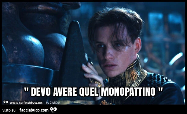 " devo avere quel monopattino "