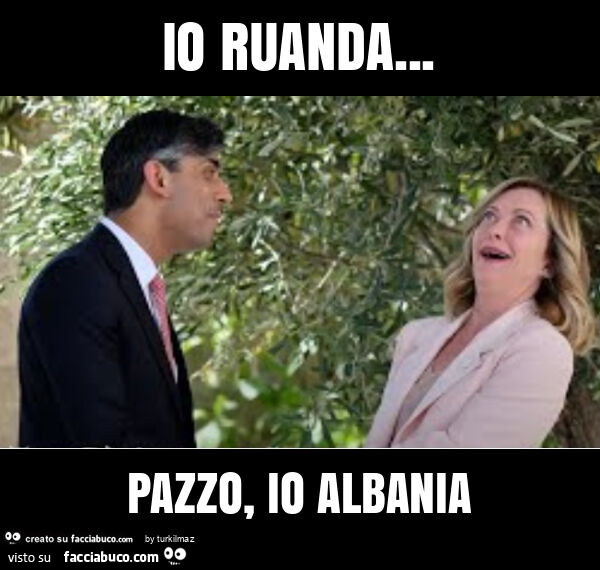 Io ruanda… pazzo, io albania