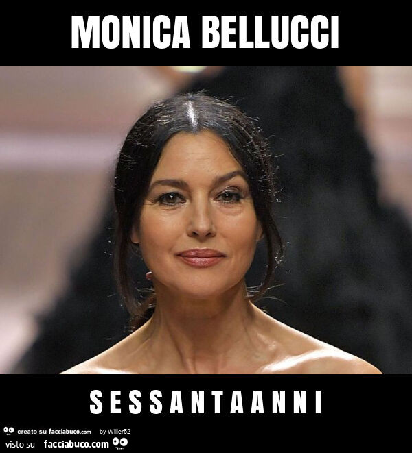 Monica bellucci s e s s a n t a a n n i