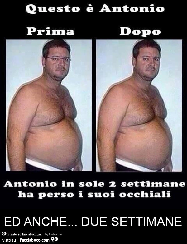 Ed anche… due settimane