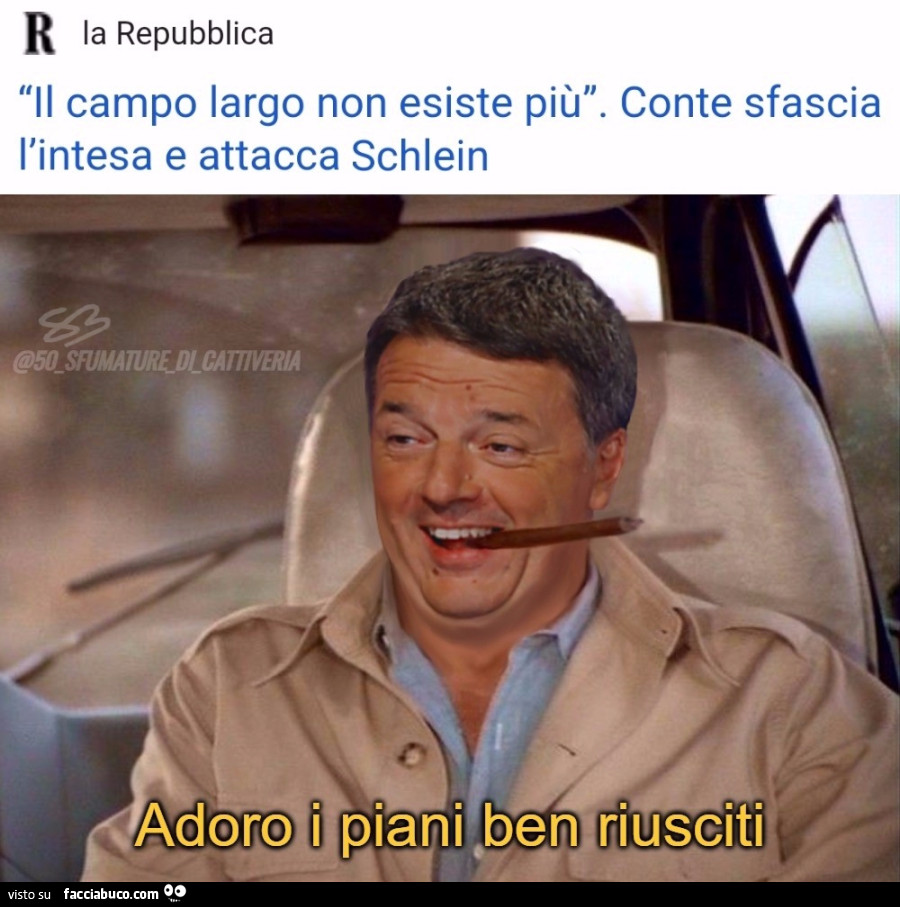 Adoro i piani ben riusciti