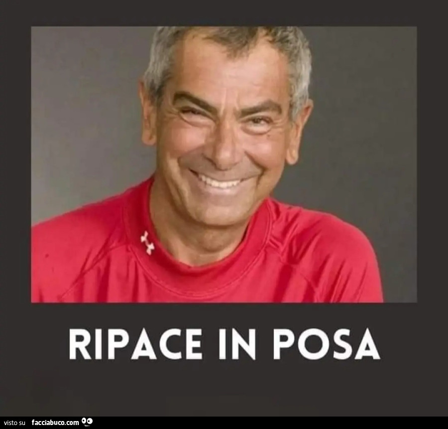 Ripace in posa riposa in pace Luca giurato morte