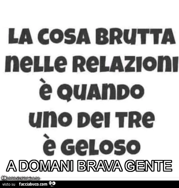 A domani brava gente