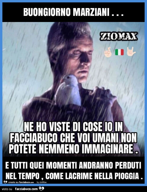 Buongiorno marziani
