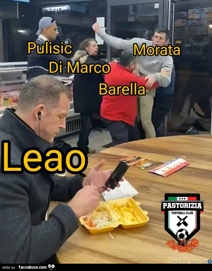 Leao si fa i cazzi suoi