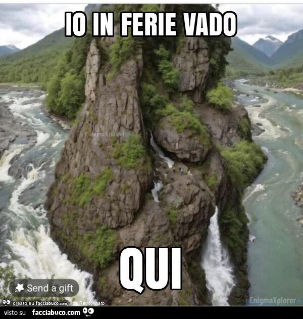 Io in ferie vado qui