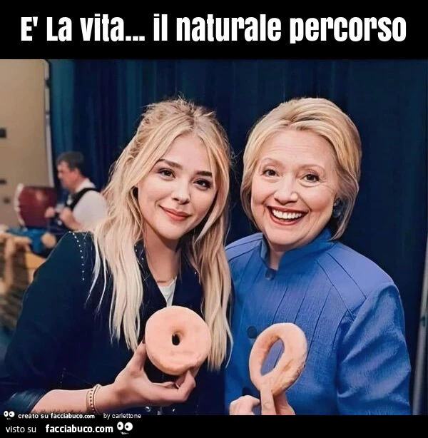 È la vita&hellip; il naturale percorso