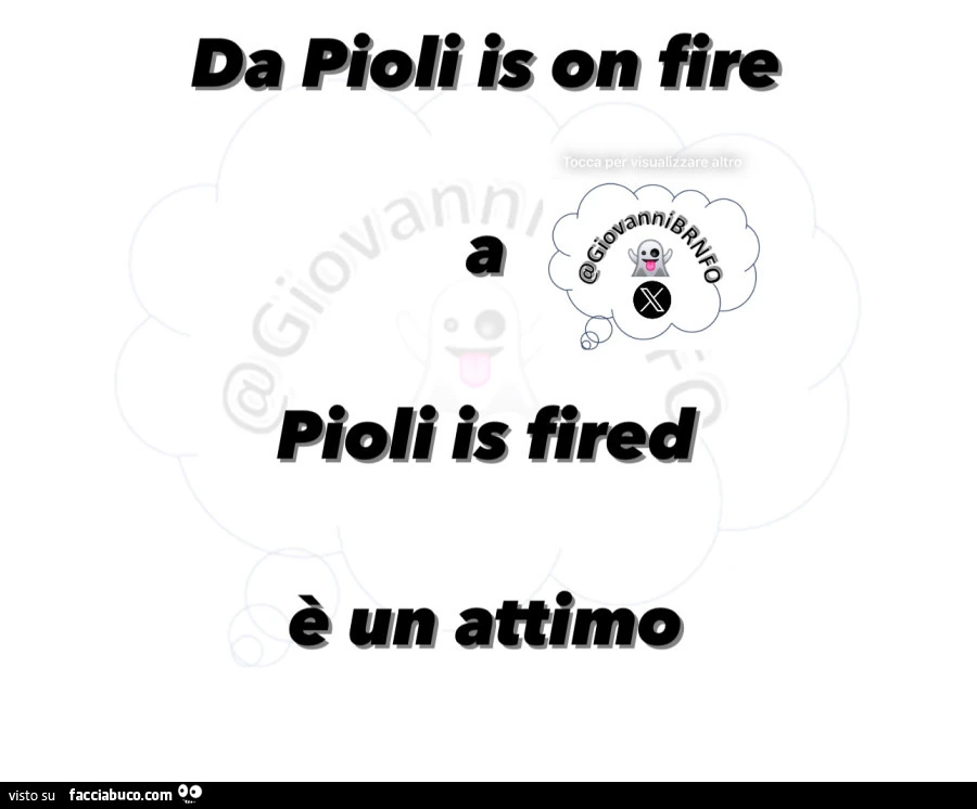Da pioli is on fire a pioli is fired è un attimo