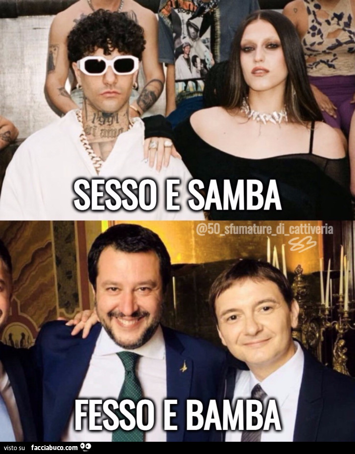 Sesso e samba, fesso e bamba