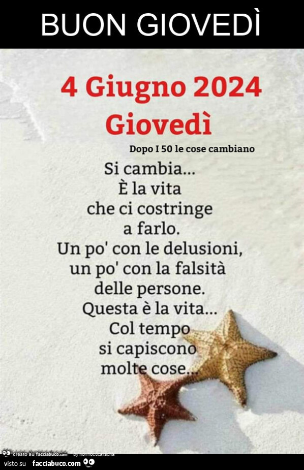 Buon giovedì