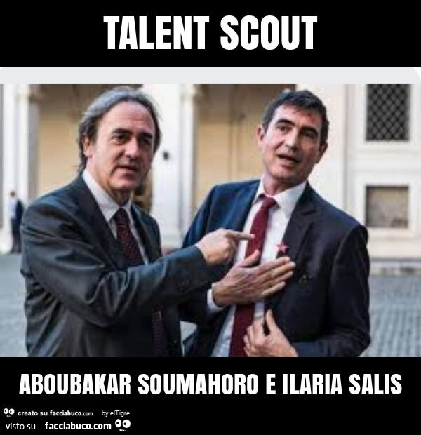 Talent scout aboubakar soumahoro e ilaria salis