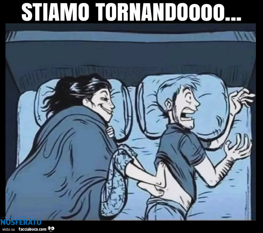 Stiamo tornandooooo