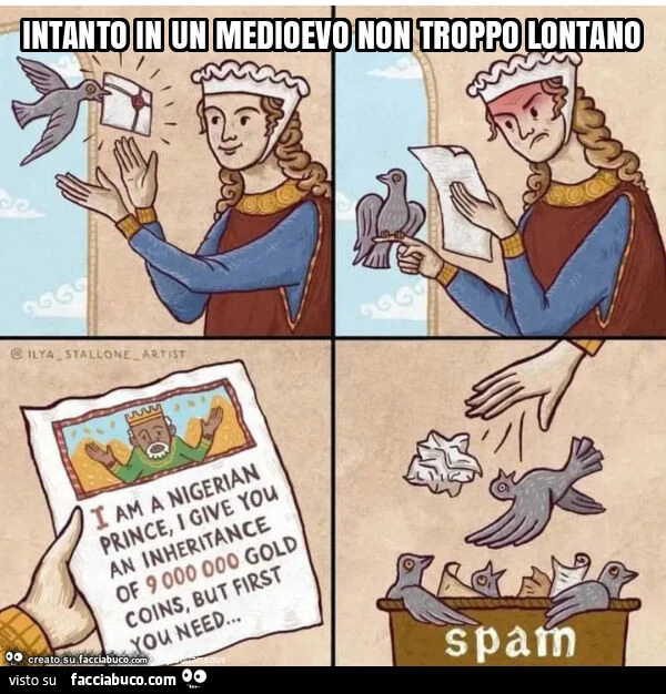 Intanto in un medioevo non troppo lontano