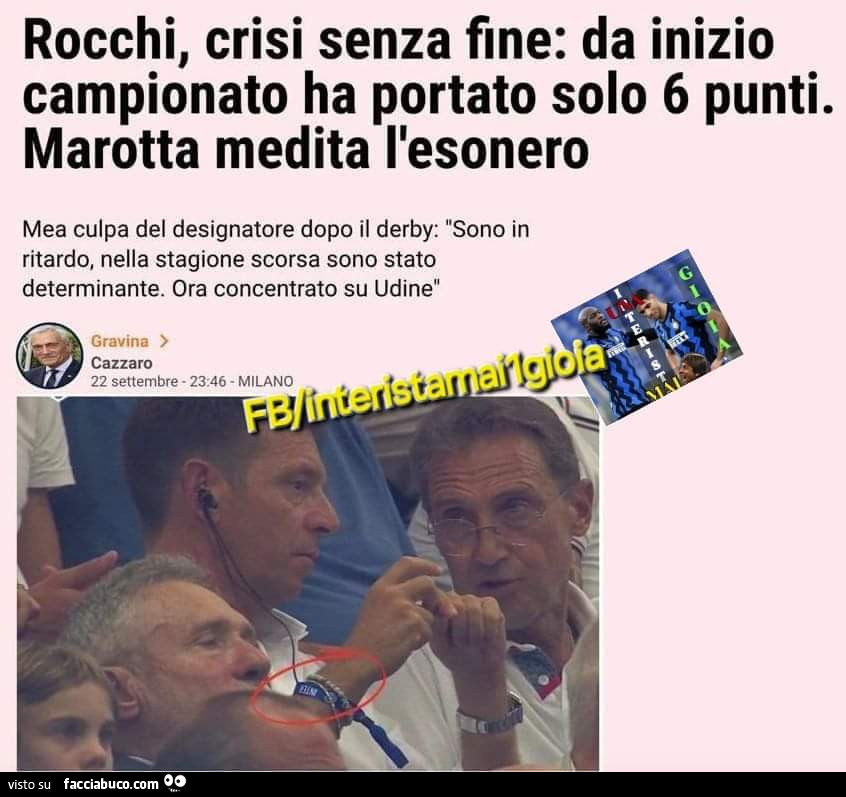 Rocchi crisi