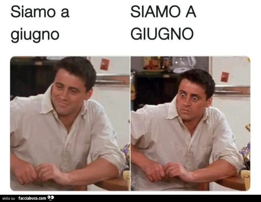 Siamo a giugno