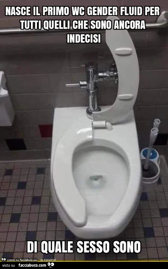 Nasce il primo wc gender fluid per tutti quelli che sono ancora indecisi di quale sesso sono