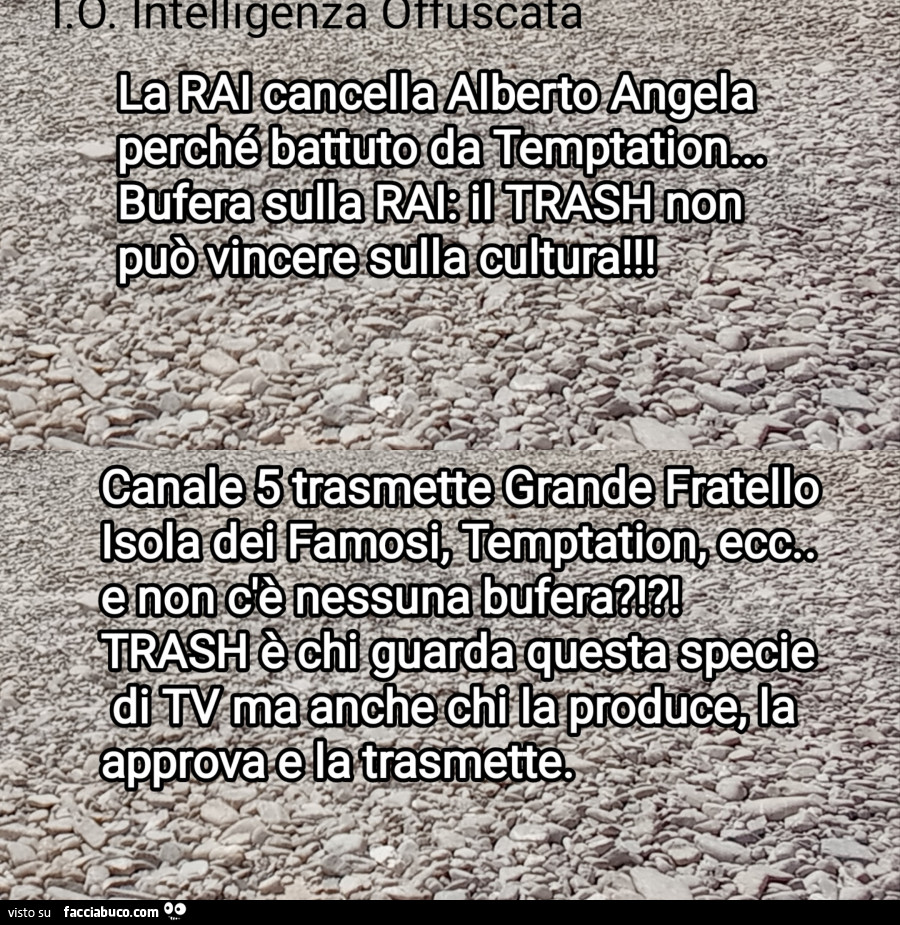 TV trash Alberto Angela