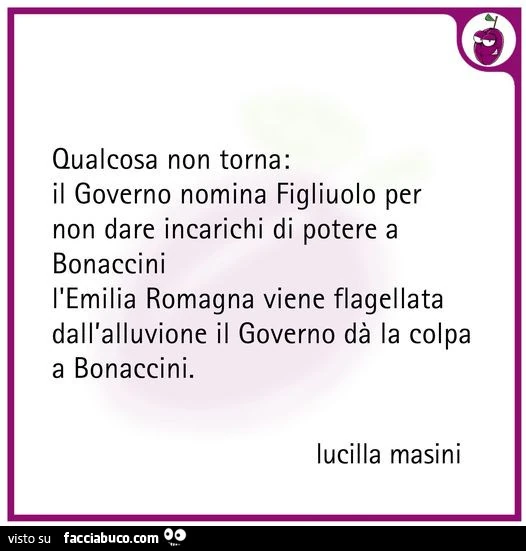 Qualcosa non torna: il governo nomina figliuolo per non dare incarichi di potere a bonaccini