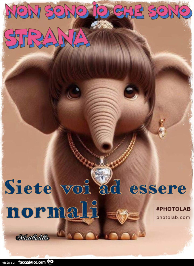 Strani e normali