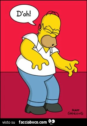 Homer Simpson: doh