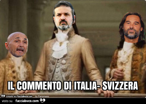Il commento di italia- svizzera