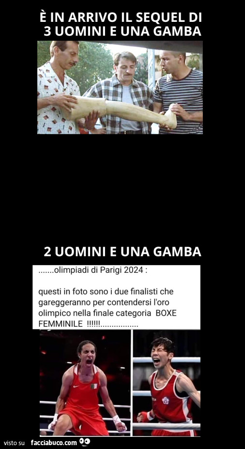 Meme boxe femminile olimpiadi