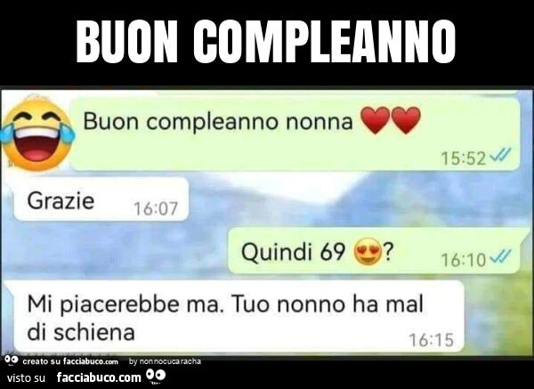 Buon compleanno