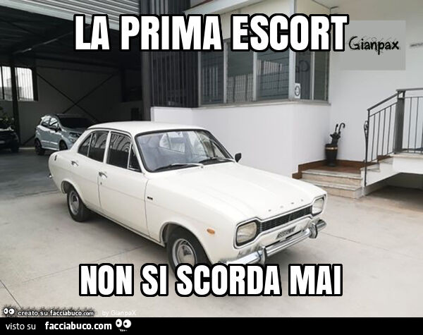 La prima escort non si scorda mai