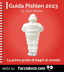 Guida pishlen 2023. La prima guida di bagni al mondo