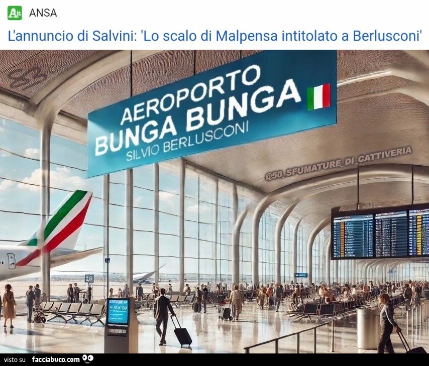 AEROPORTO BUNGA BUNGA