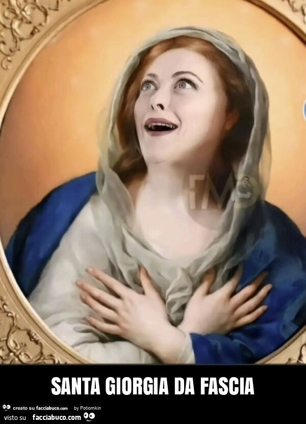 Santa giorgia da fascia
