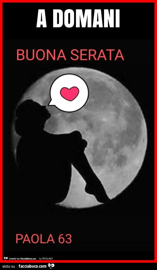 A domani