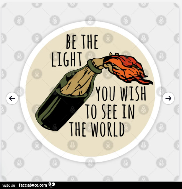 Be the light you wish… Courtesy SpaceDogLaika