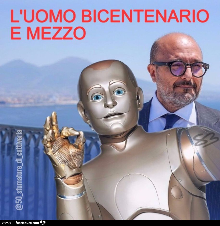 L'uomo bicentenario e mezzo