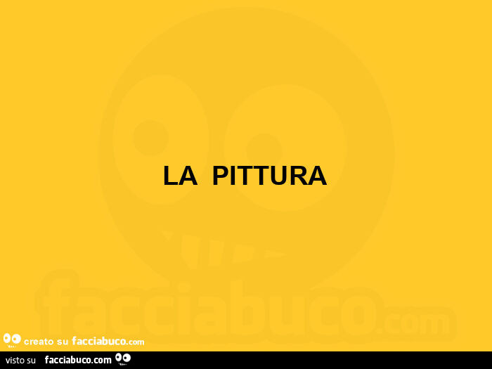 La pittura